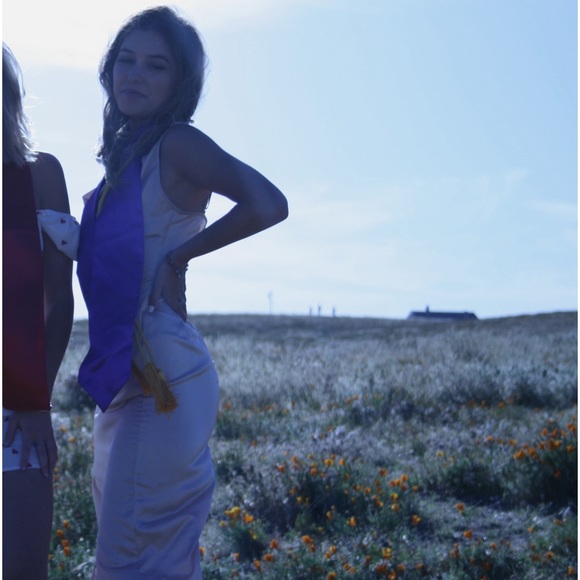 Pretty Little Thing Champagne Slip Dress - Picture 5 of 7